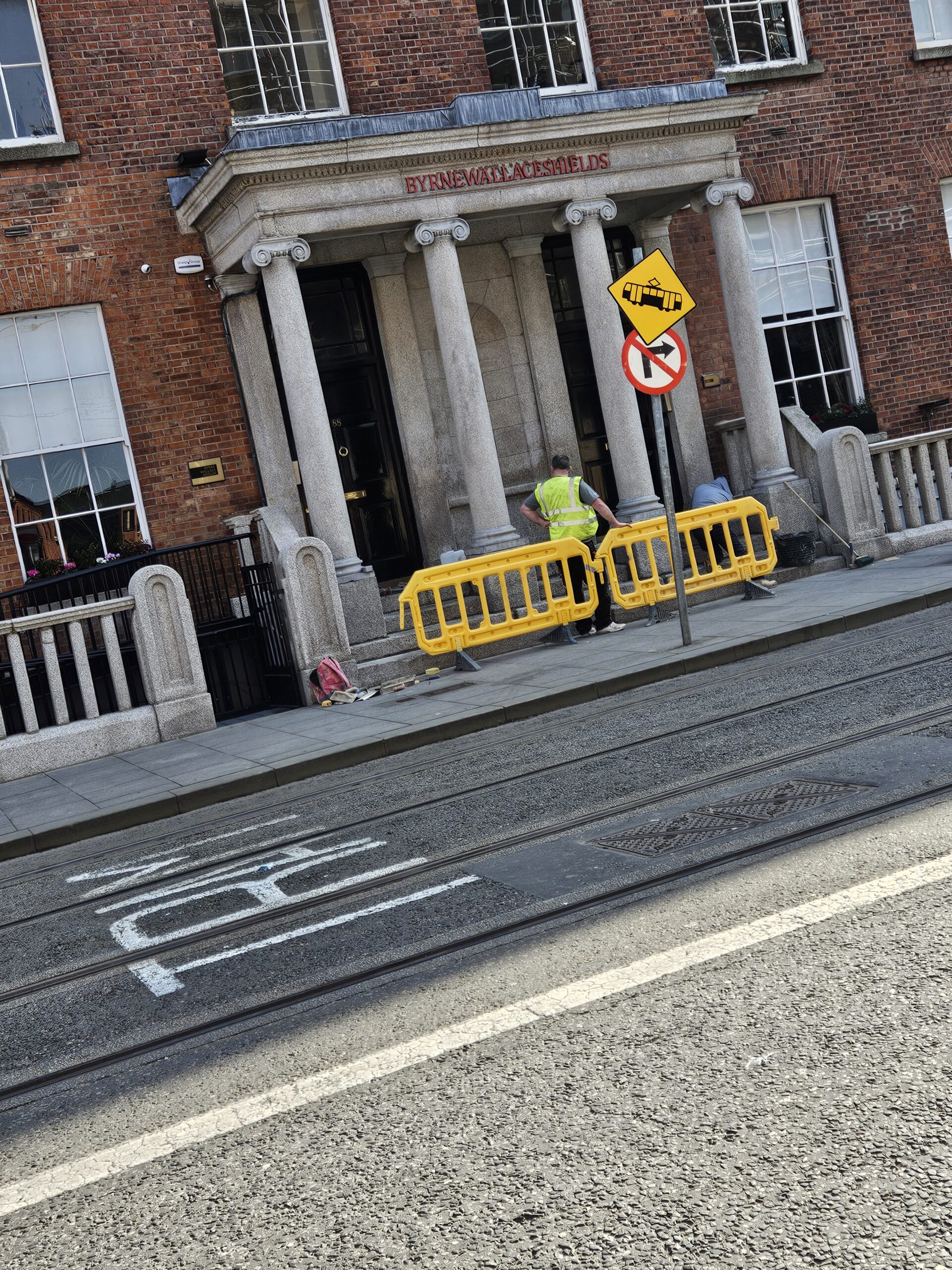commercial granite steps repair and repointing